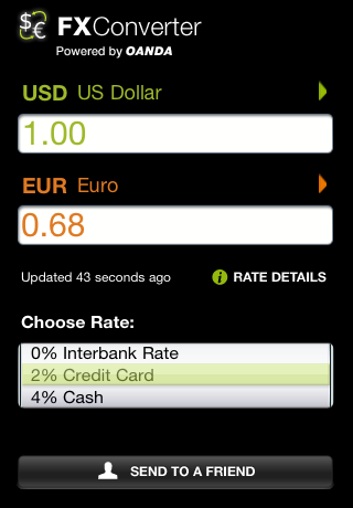 Currency Converter free app screenshot 1