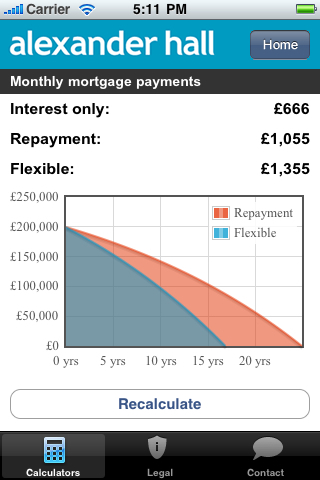 UK Mortgage Calculators free app screenshot 3