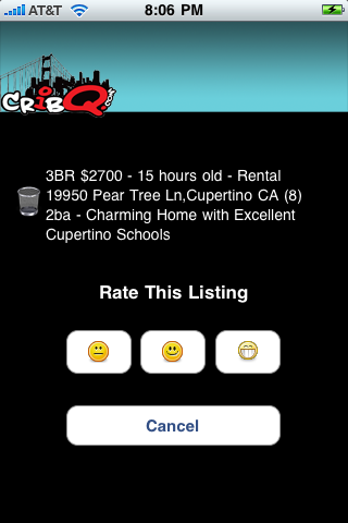 Craigslist Housing Maps - CribQ free app screenshot 3