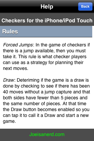Simple Checkers free app screenshot 2