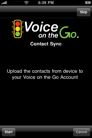 Voice on the Go free app screenshot 4