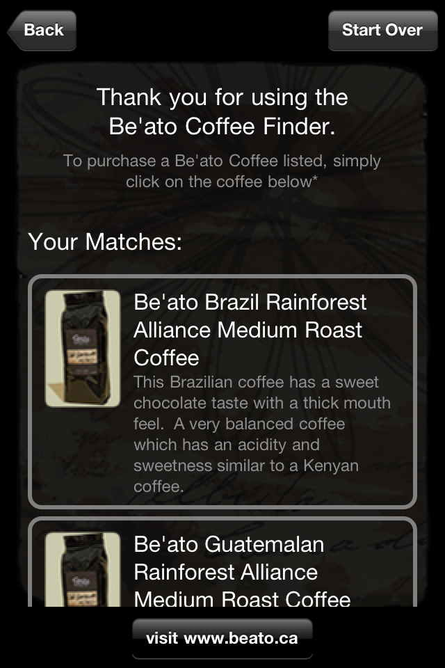 Your Favourite Coffee Finder free app screenshot 3
