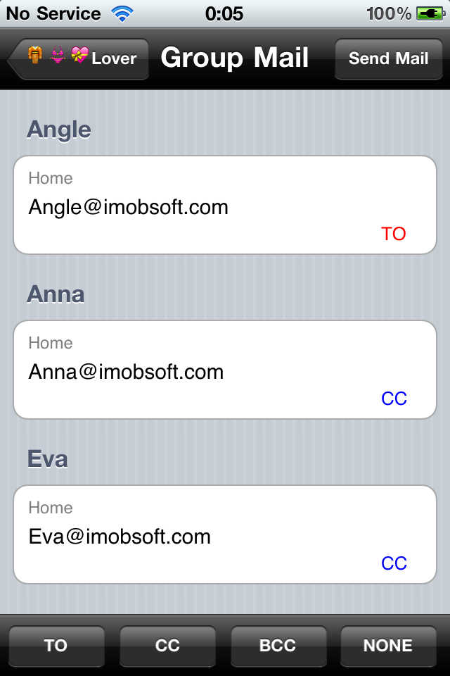 Contacts Group Manager,Group Mail,Group SMS,Gro... free app screenshot 4