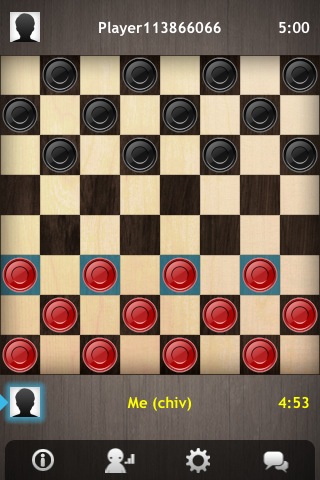 Checkers Online by PlayMesh free app screenshot 2