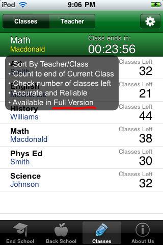 School Countdown Lite - Upgrade to full version for Classes, Holidays, Timetable, and more! free app screenshot 2