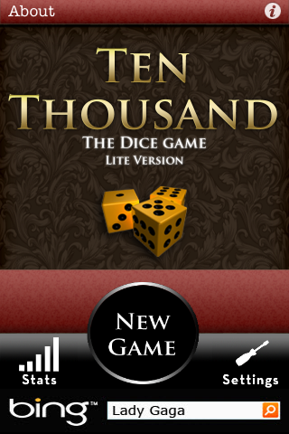10,000 Lite (A Game of Farkle)