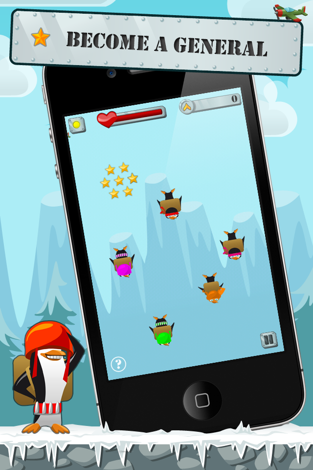 Penguin Airborne free app screenshot 2