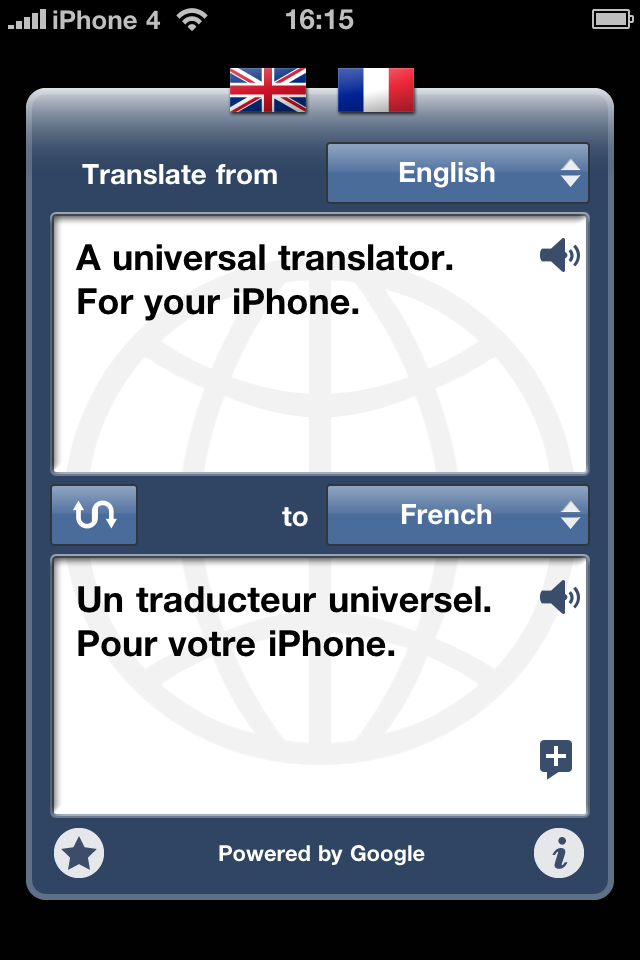 itranslate for iphone