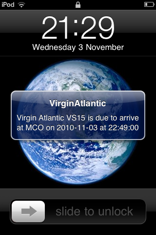 Virgin Atlantic Flight Tracker free app screenshot 4