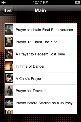 Christian Prayers free app screenshot 2
