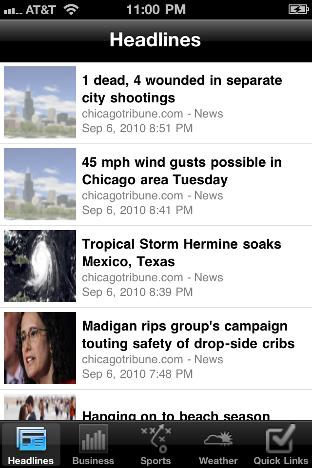 Chicago Local News Free free app screenshot 1