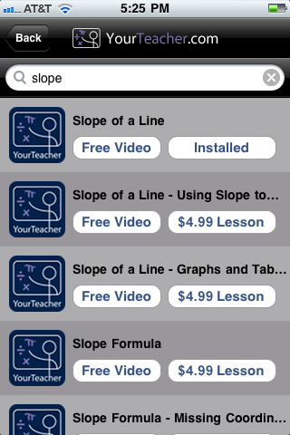 Algebra free app screenshot 2