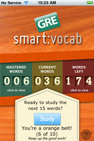 Smart Vocab GRE LITE free app screenshot 2
