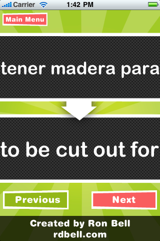 Spanish Idioms Study Buddy! free app screenshot 3