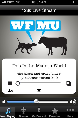 WFMU Radio free app screenshot 1