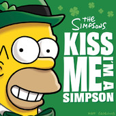 The Simpsons: Kiss Me, I'm a Simpson! artwork