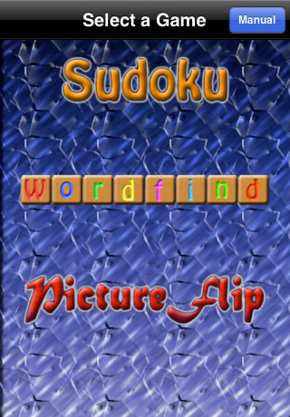 Game Pack Vol 1 - Sudoku, Wordfind & PictureFlip