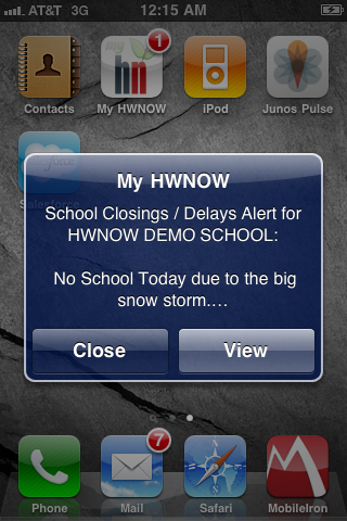 My HomeworkNOW & School Alerts App for Free - iphone/ipad/ipod touch