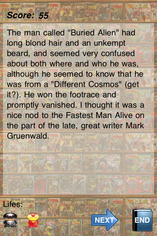 The Comic Trivia Universe free app screenshot 3