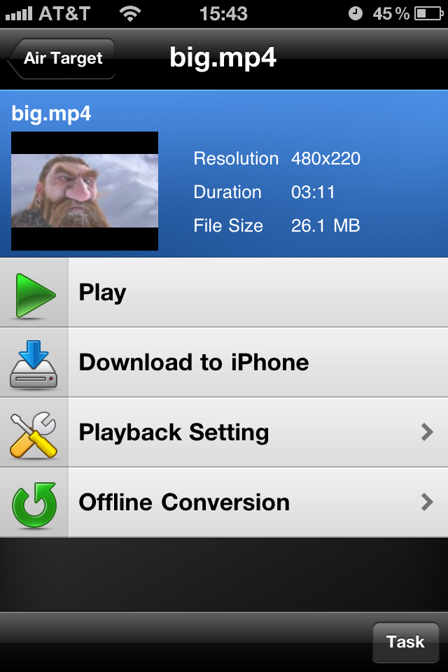 Air Playit - Streaming Video to iPhone free app screenshot 4