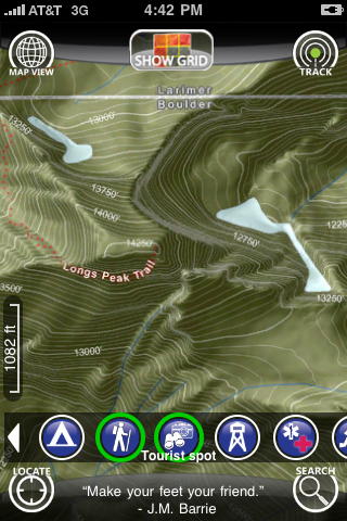 AccuTerra - On Demand Maps & GPS Tracker free app screenshot 1