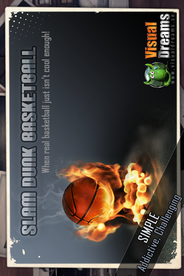 Slam Dunk Basketball free app screenshot 1