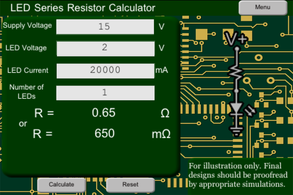 App Shopper: Resistor Calculator Pro+ (Reference)