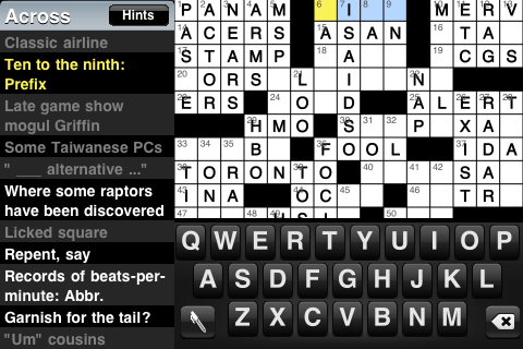 Crosswords