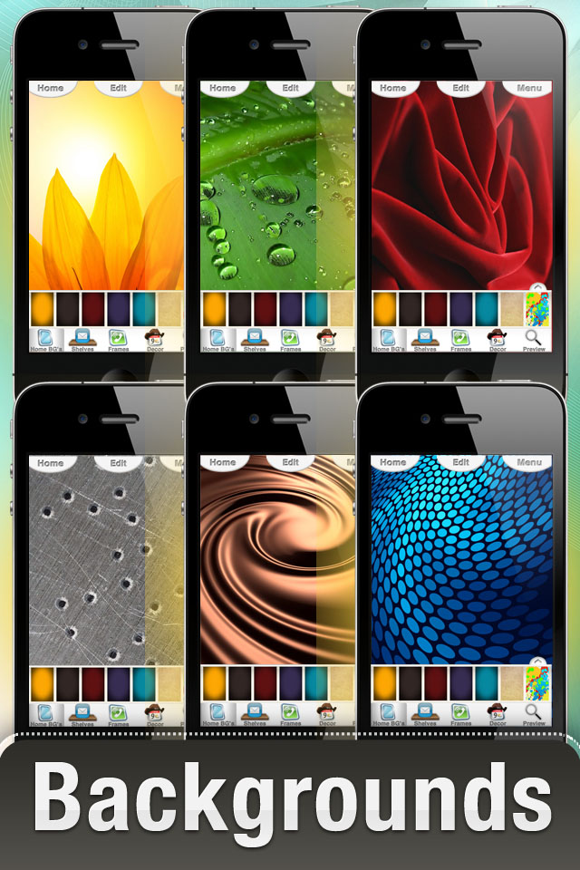 Icon Skins Builder FREE - Create Custom Home Screen Backgrounds and Wallpapers free app screenshot 3