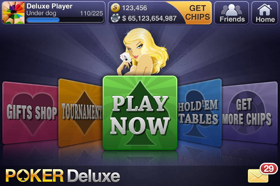 Texas HoldEm Poker Deluxe for iPhone