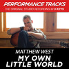 My Own Little World (Performance Tracks) - EP, Matthew West