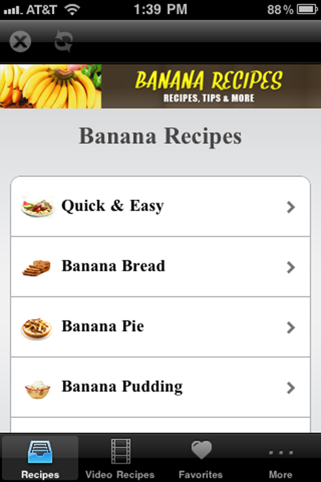 Banana Recipes!