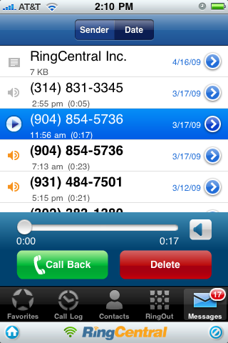 ringcentral phone app