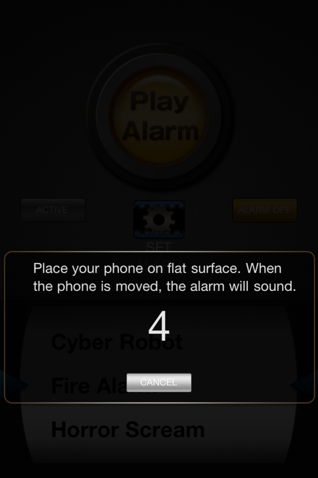 Ultra Alarm Security free app screenshot 3