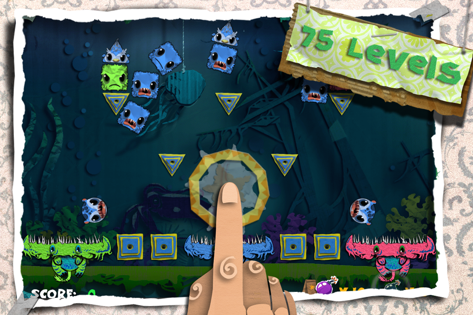 Free Paper Munchers iPhone Game