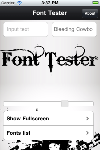 free iphone font download