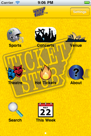 TicketStub free app screenshot 2