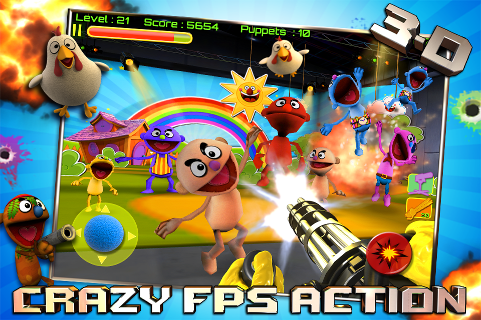 Free Puppet War HD (iPad) iPhone Game