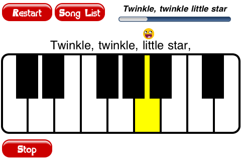 Kids Piano! free app screenshot 1