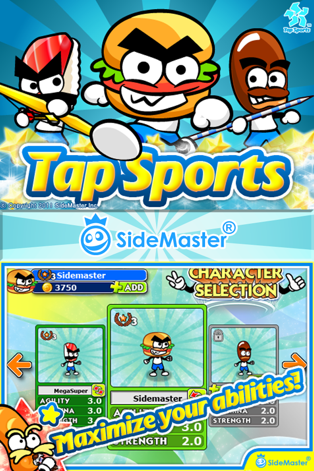 Tap Sports 2011 free app screenshot 1