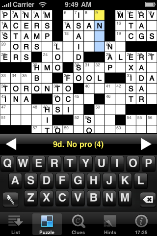 Crosswords