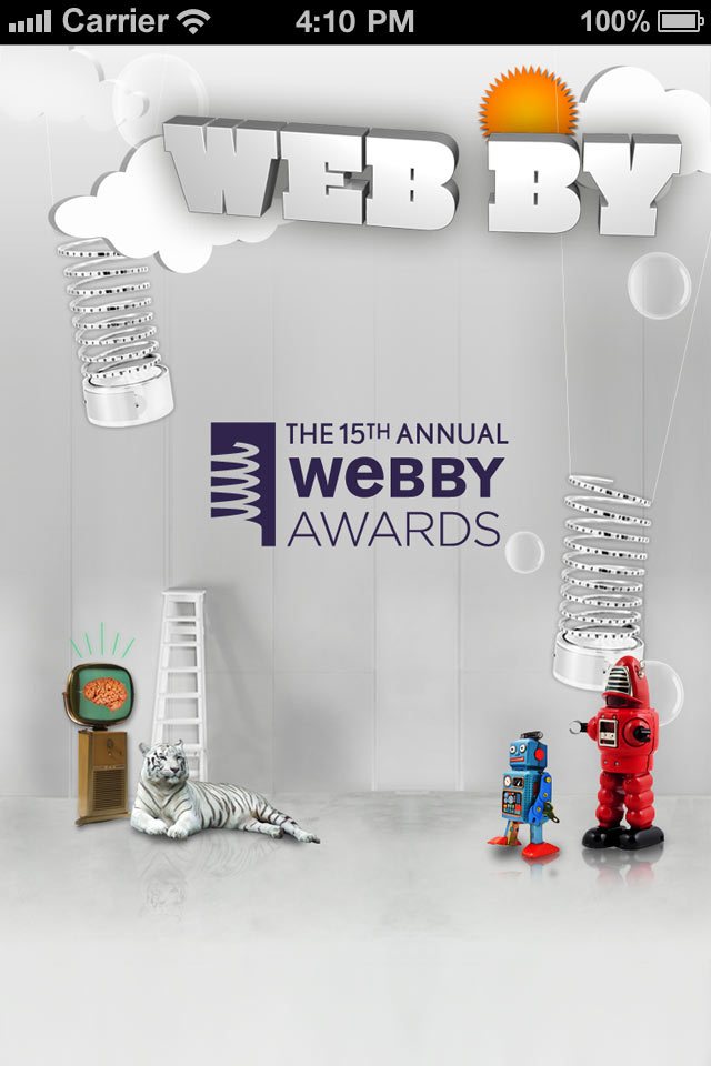 the webby awards 2011. The Webby Awards iPhone