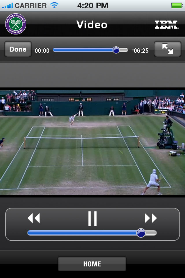 Wimbledon free app screenshot 4