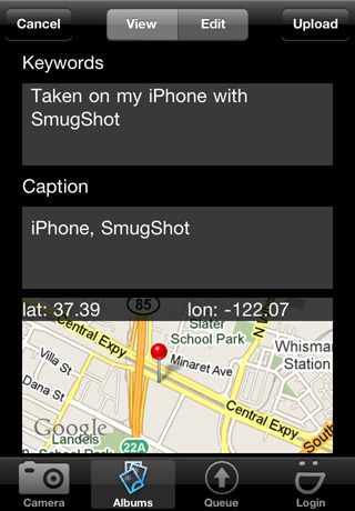 SmugShot free app screenshot 3