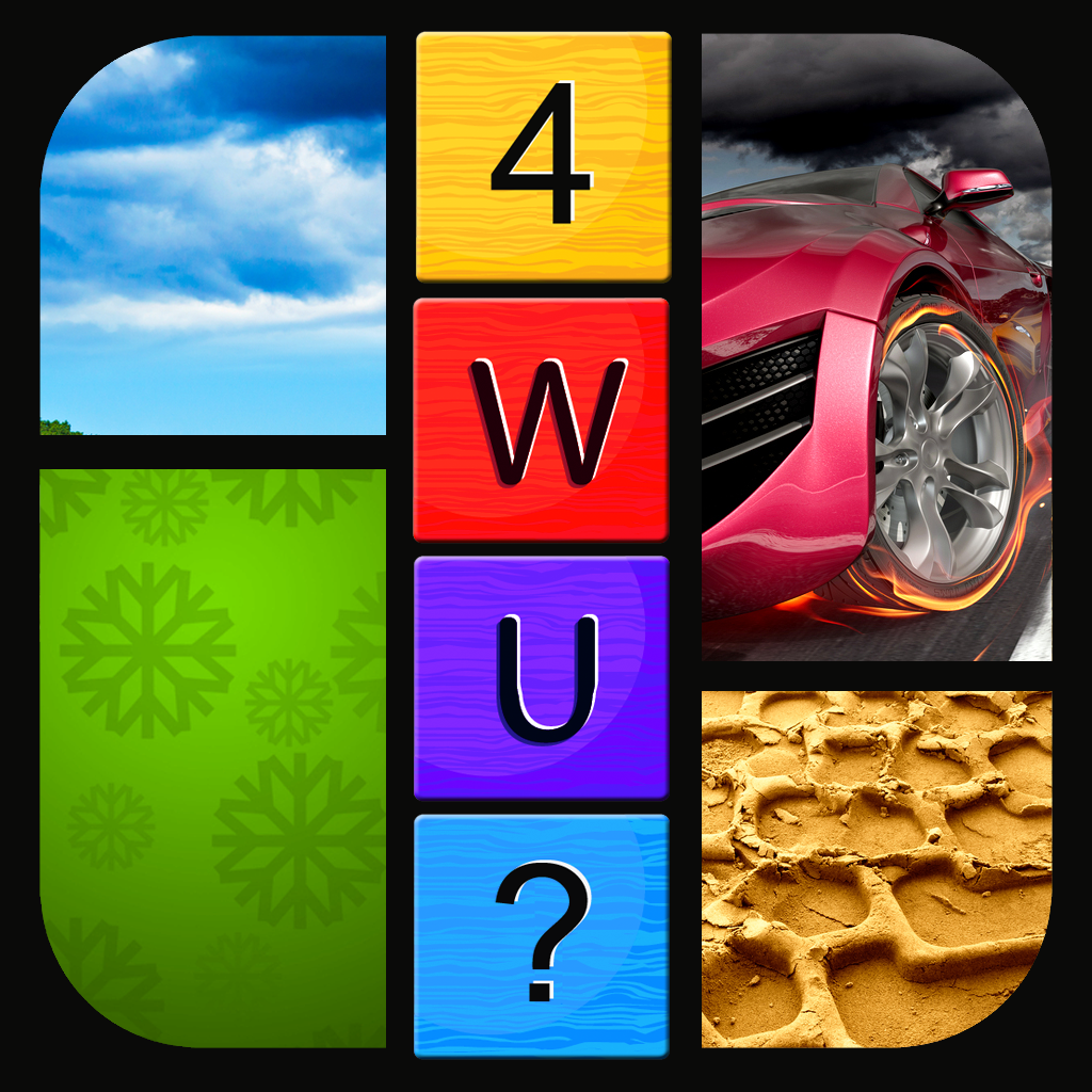 Guess The 1 Word - 4 Pics Puzzle PRO