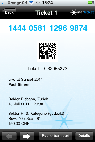 Starticket free app screenshot 4