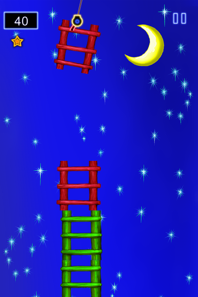 Tap Ladder Insanity to the Moon - a Fun, Family Game for Adults and Kids