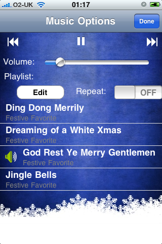 Sleeps to Christmas Lite - Christmas Countdown free app screenshot 2