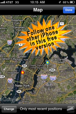 Phone Tracker for iPhones (Follow your friends with your phone) free app screenshot 4