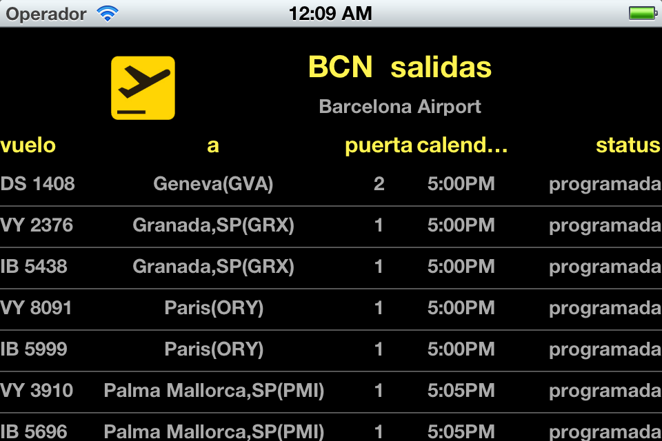 HORARIO LLEGADA VUELO horario llegada vuelo: